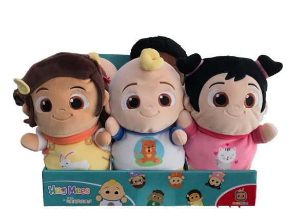 CoComelon Squishmallow HugMees Plush – Soft & Squishy Character Toys