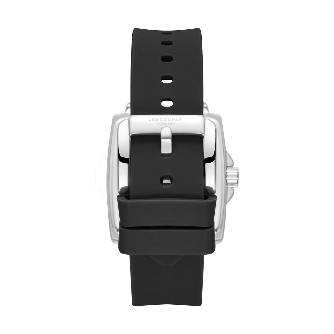 Lee Cooper Men's Silicone Strap Watch, LC08349 Series