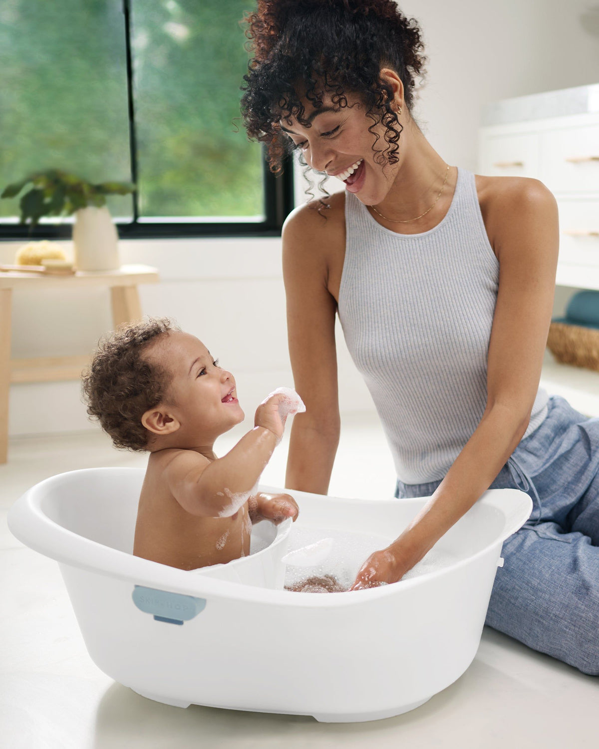 Skip Hop Wave 4-in-1 Baby Bath Tub