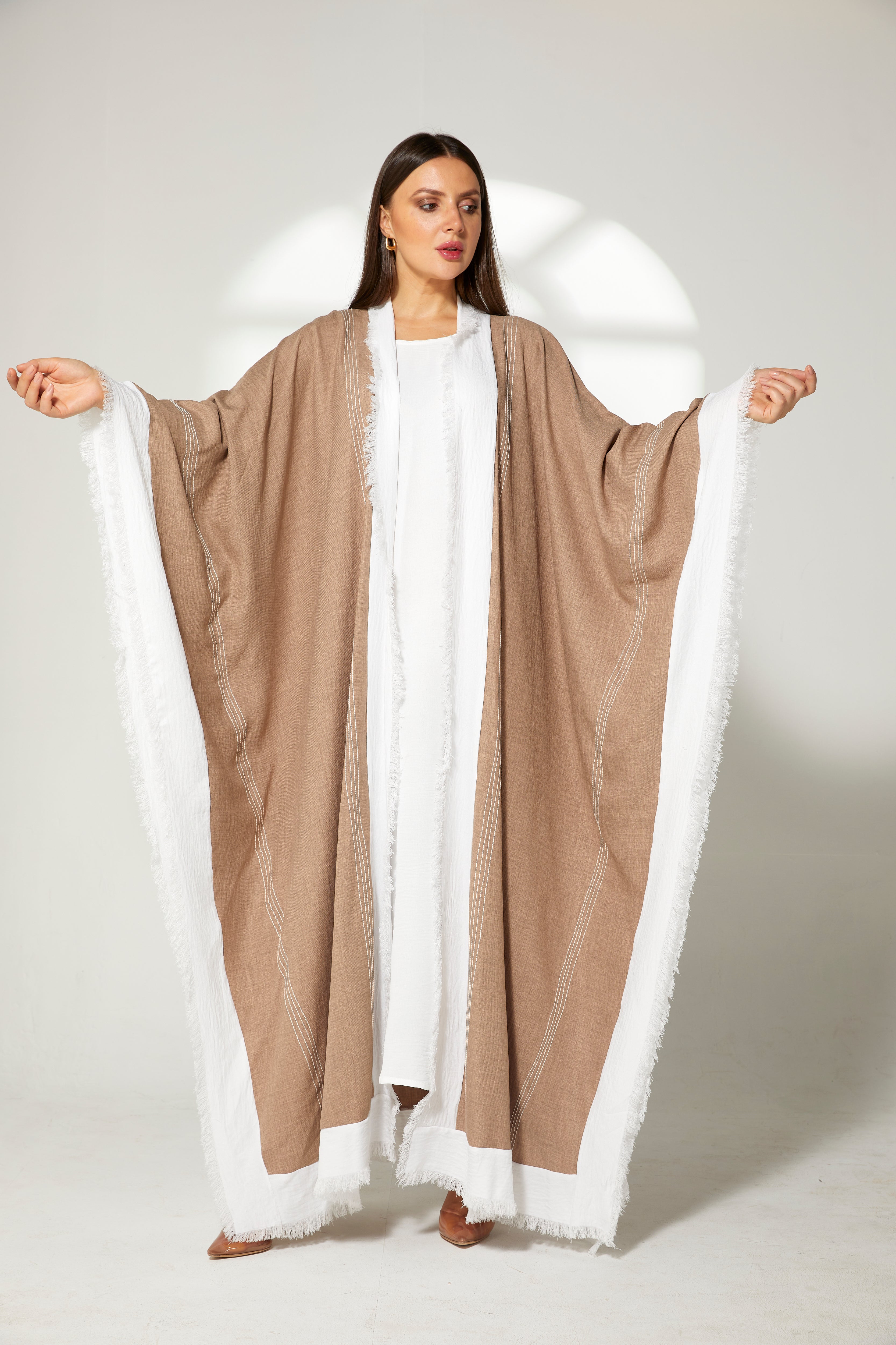 MOiSTREET Multicolor CEY Mélange Abaya