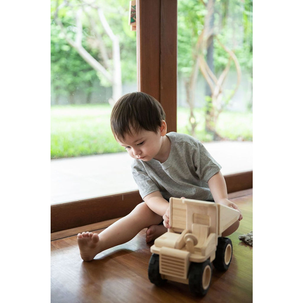 PlanToys Dump Truck — Wooden Toy Vehicle