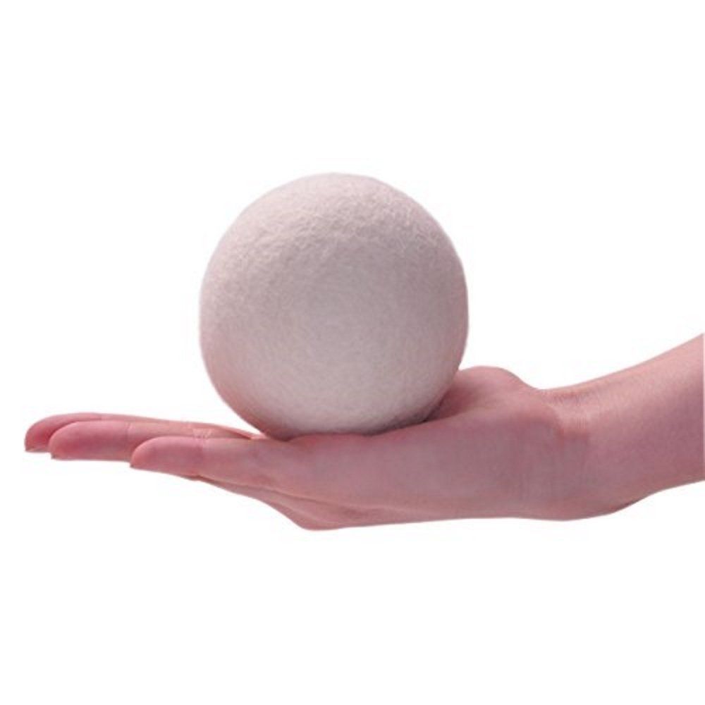 6-Pack Wool Tumble Dryer Balls Reusable Natural Fabric Softener