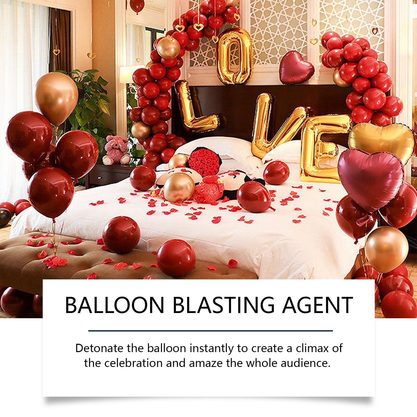 Create a Festive Atmosphere with Latex Balloons, Easy Safe Celebration Spray ,100ml