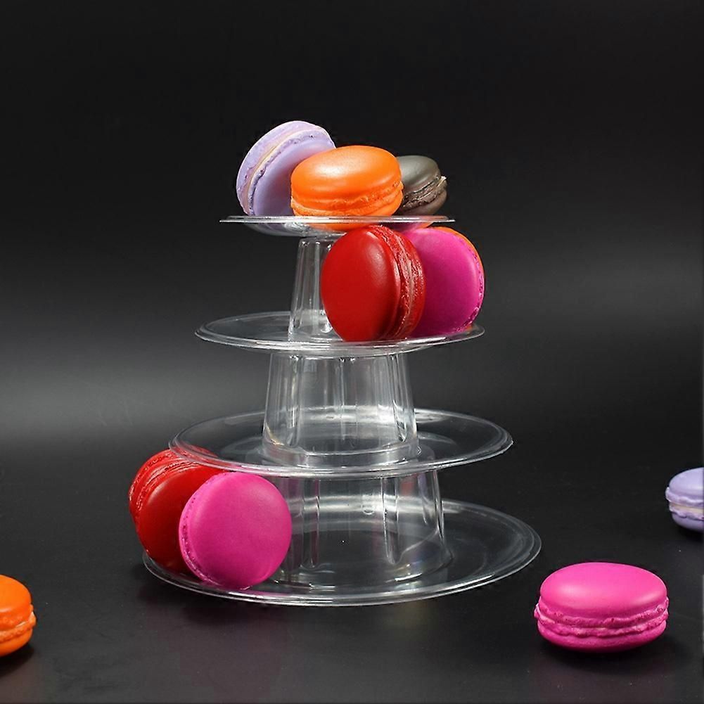 Macarons Display Tower 4-Layer Cupcake Stand Food Display Stand