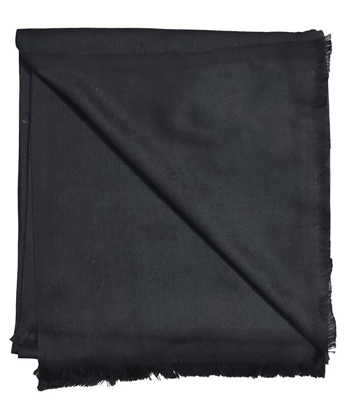 Men's Dhariwal Plain Woolen Handloom Lohi/Shawl (48" X 102")