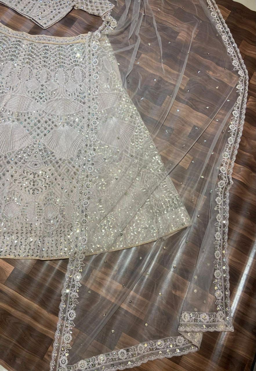 Fab Zone Beautiful Party Wear Lehenga Choli With Fancy Dupatta
