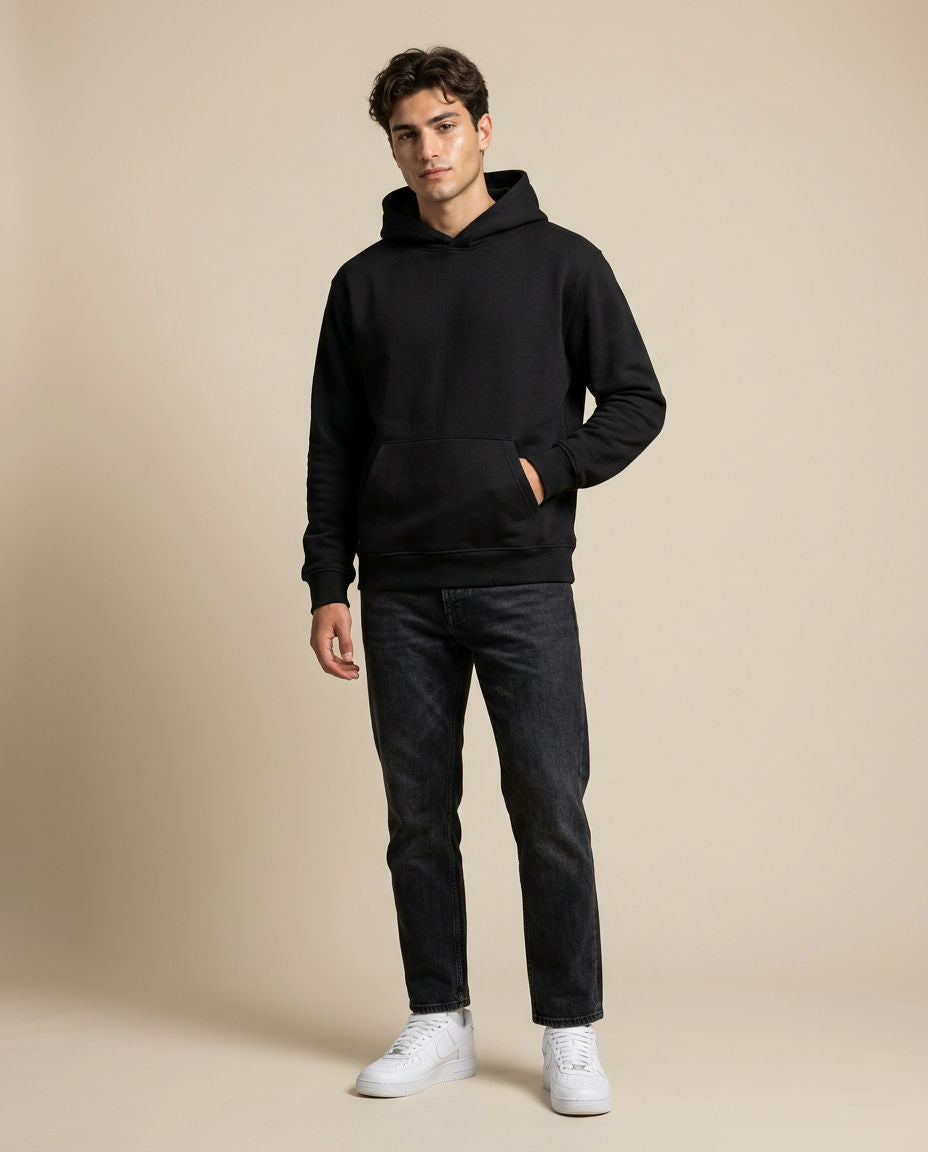 Okapi Black Canopy Hoodie
