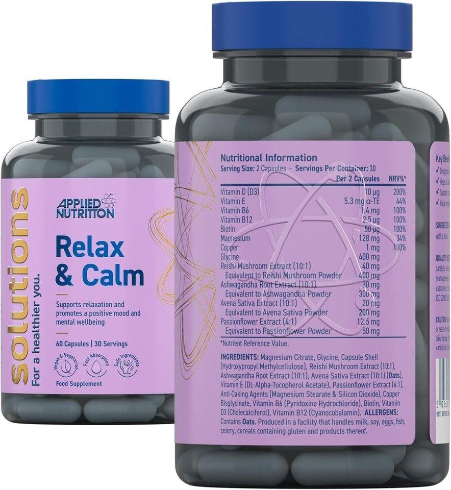 Applied Nutrition Relax & Calm (60 Capsules)