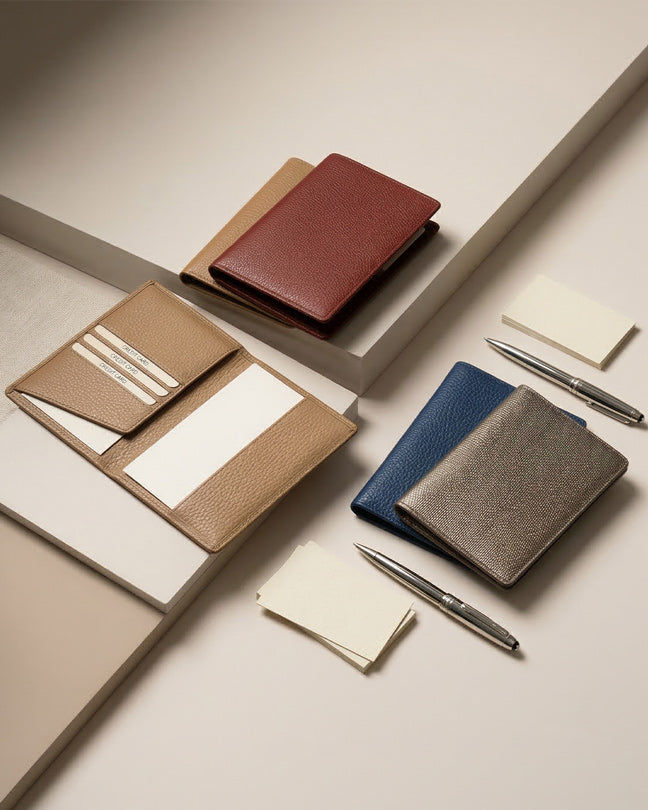 CLAREA Leather Card Holder Wallet 13.5x10 cm