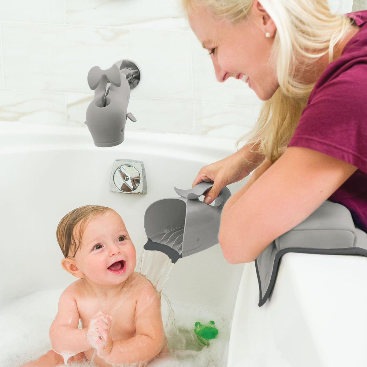 Skip Hop Moby Waterfall Rinser - Gray