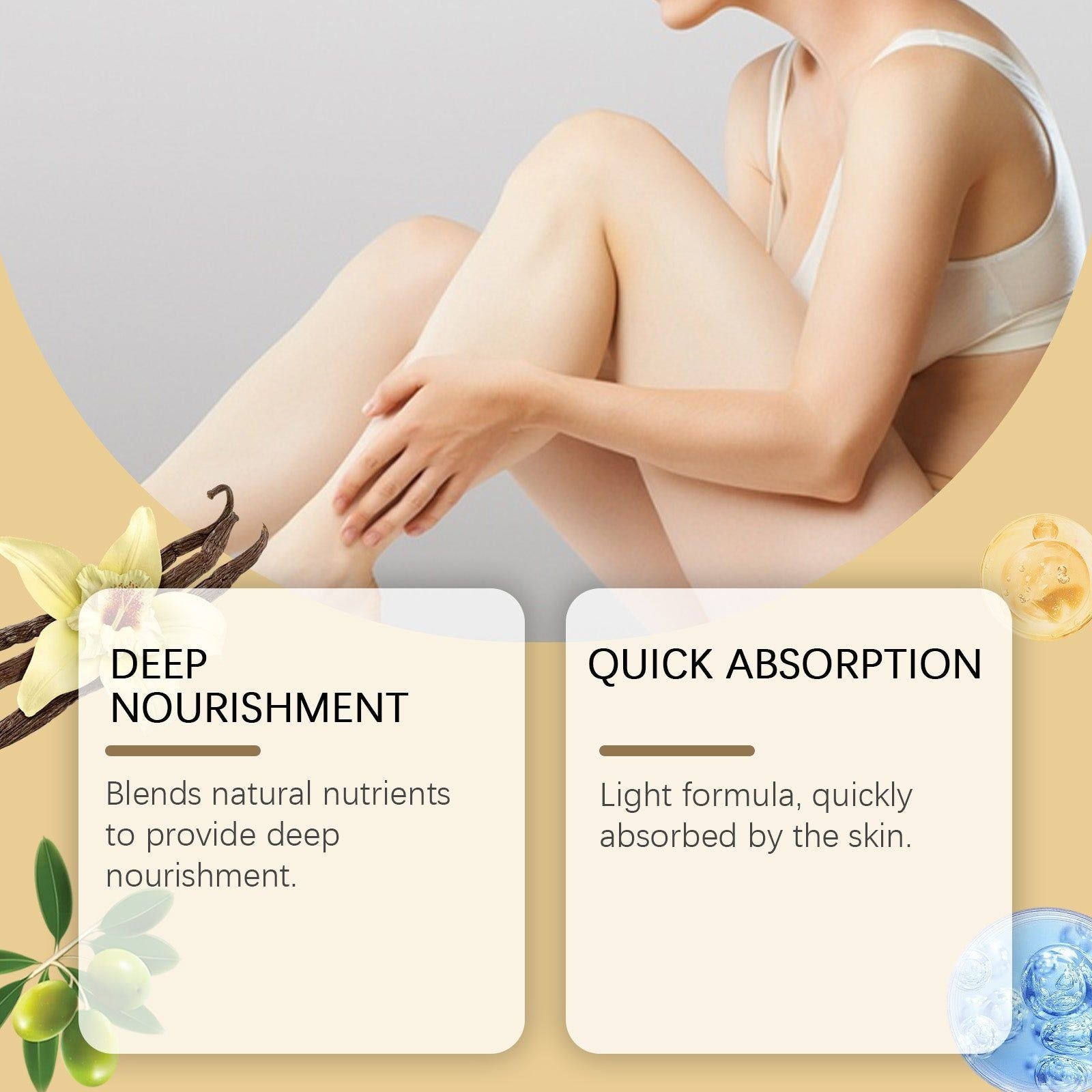 Bee Venom Body Care Moisturizer, Hydrating, Nourishing, Soft Skin, Natural Skincare ,150g