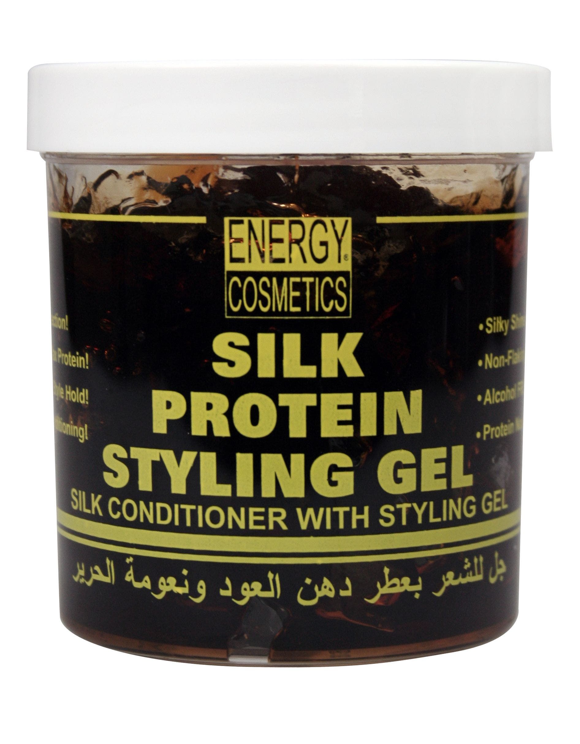 Energy Cosmetics Silk Protein Styling Gel, 473ml