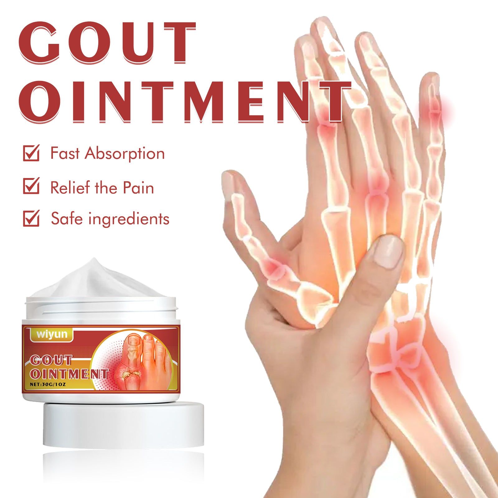 Relieve Soreness Fast, Natural Joint Pain Relief, Boost Flexibility, Pain-Free Movement ,30g