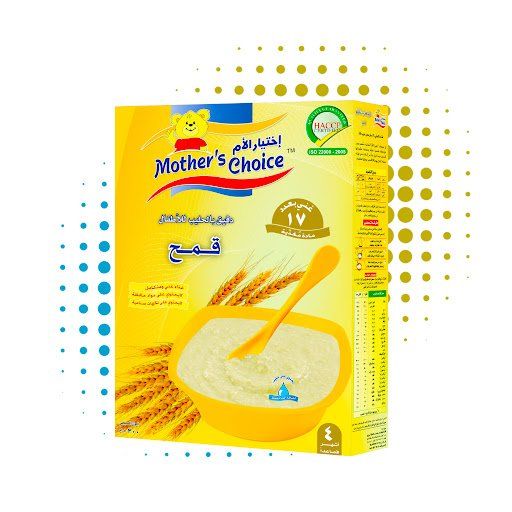 "مذرز تشويس" - حبوب القمح للأطفال مع الحليب، عبوة 250 غرام، للأطفال من عمر 6 أشهر فما فوق، متوفرة للشراء عبر الإنترنت في عُمان