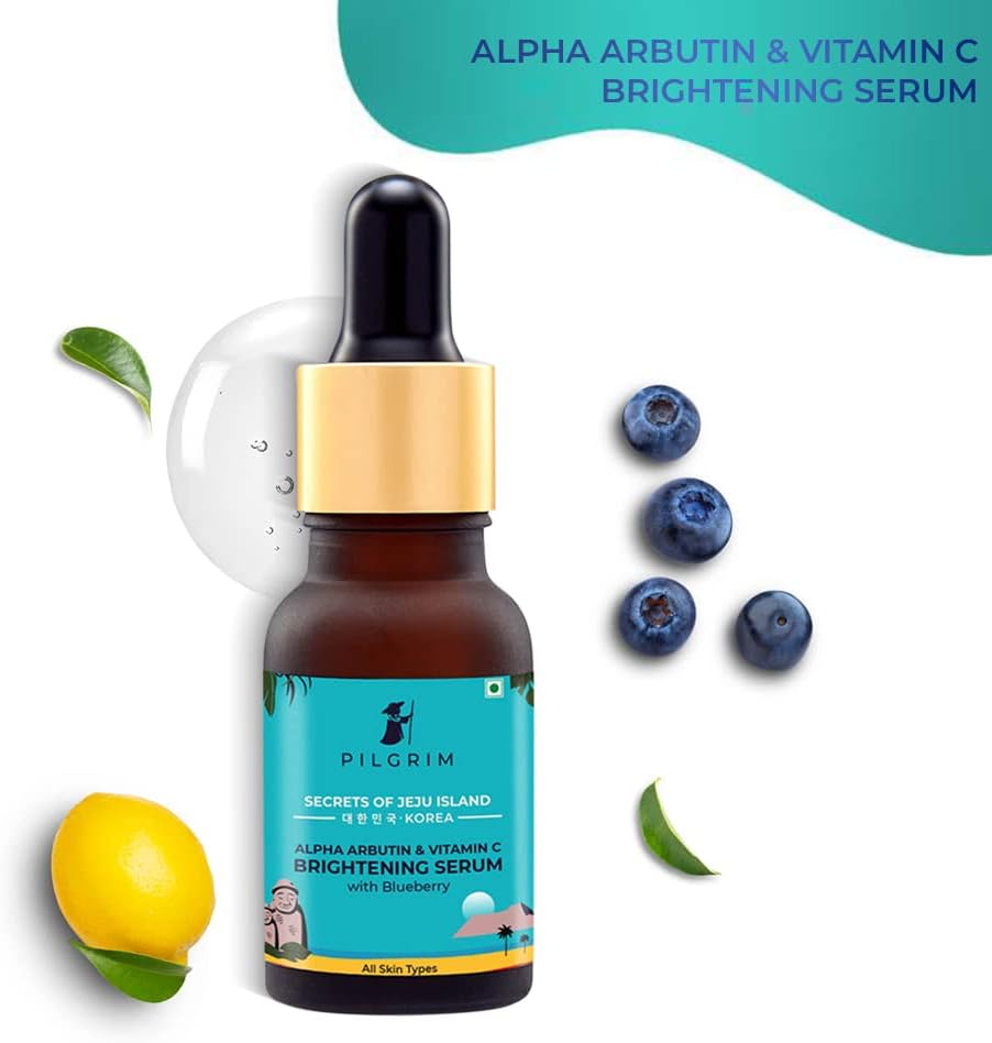 شامبو وبلسم Pilgrim Spanish Rosemary & Biotin المضاد لتساقط الشعر وزيت تنمية الشعر + سيروم Pilgrim Vitamin C Brightening Face Serum 5Ml مجانًا