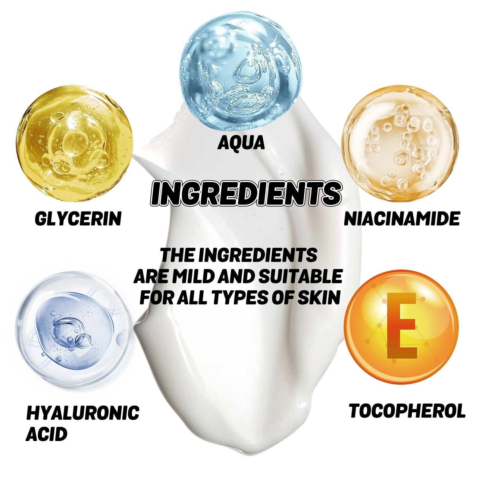 Instant Firming Eye Cream for Tightening Skin, Reducing Wrinkles, Dark Circles ,20g