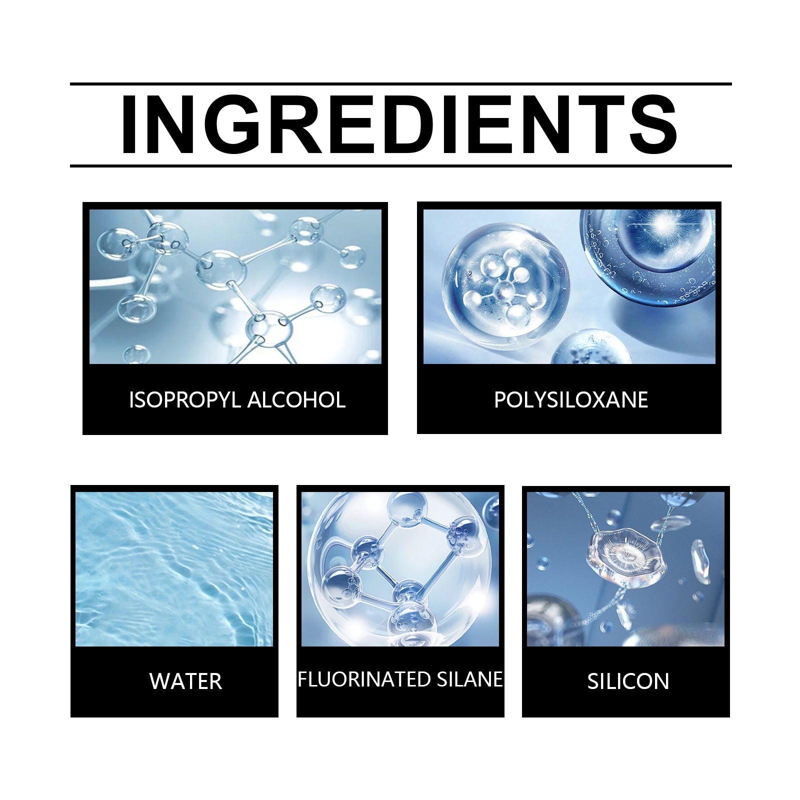 Car Cleaning Windshield Coating, Rainproof, Anti-Fog, Long-Lasting Glass Protection ,70ml