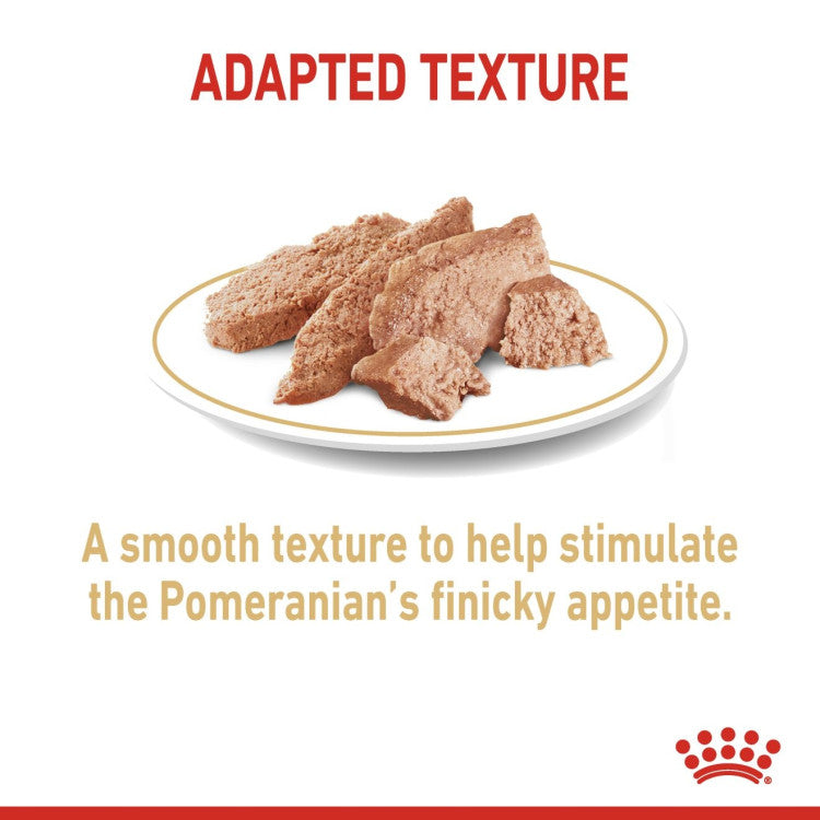 Royal Canin Breed Health Nutrition Pomeranian - 12 Wet Food Pouches