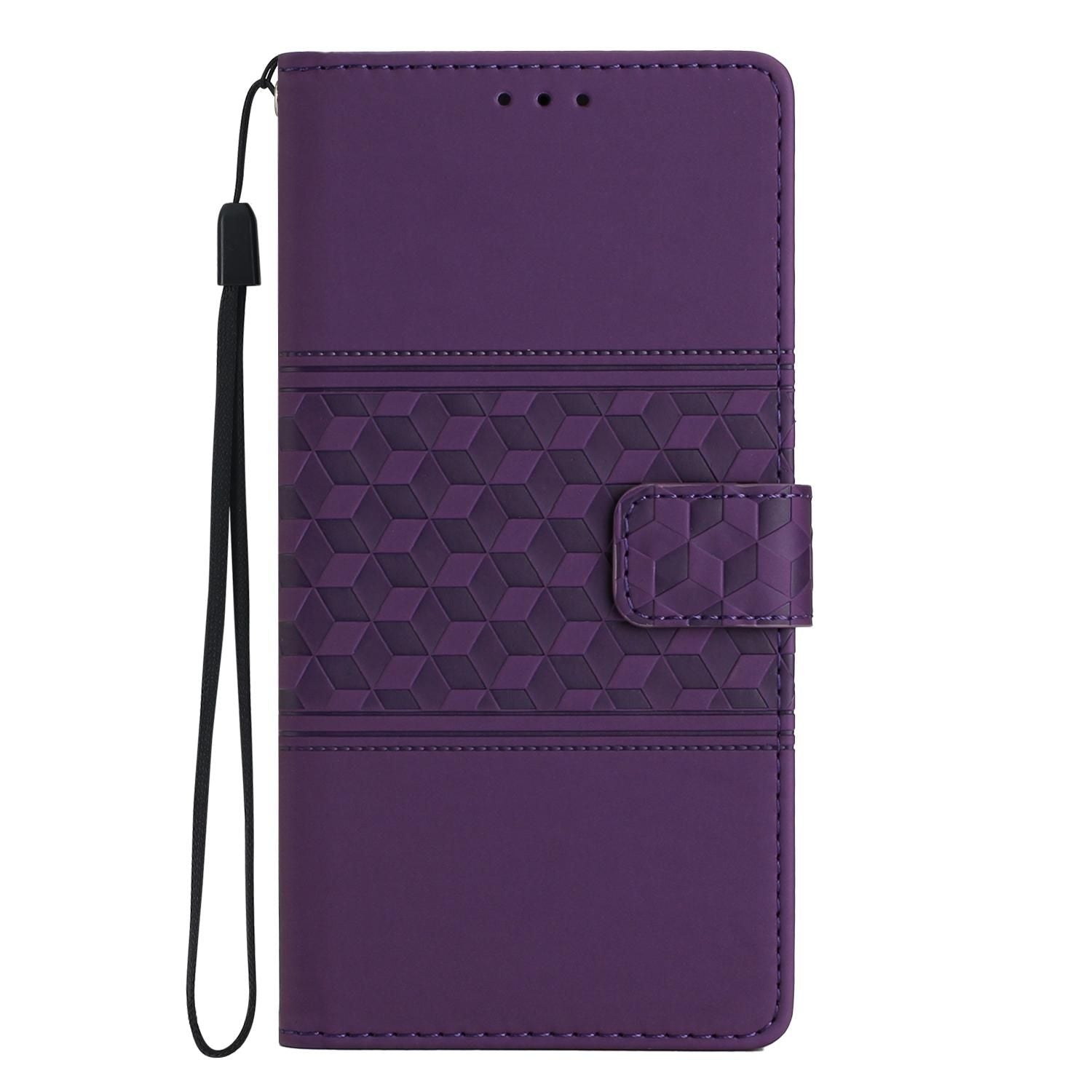 Diamond Embossed Leather Case For Google Pixel 9a