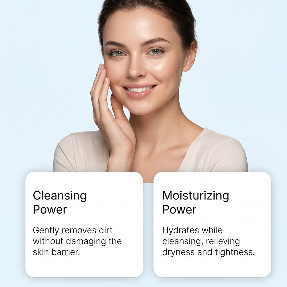 100ml Hydrating Cleansing Gel with Moisturizing and Oil Balance