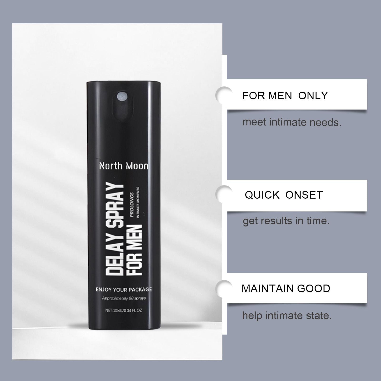 10ml Mens Intimate Spray with Fresh and Hygiene Care