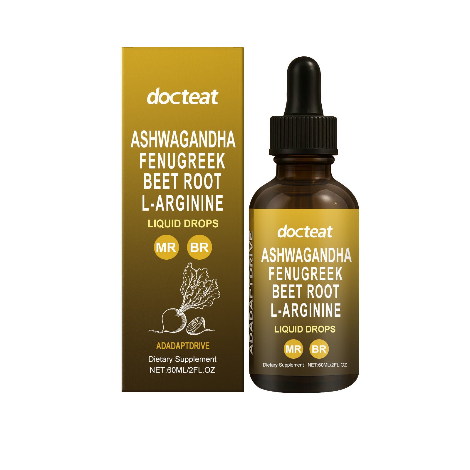 Boost Energy and Vitality with Maca Beetroot Body Care Drops, Natural Hormone Support ,60ml