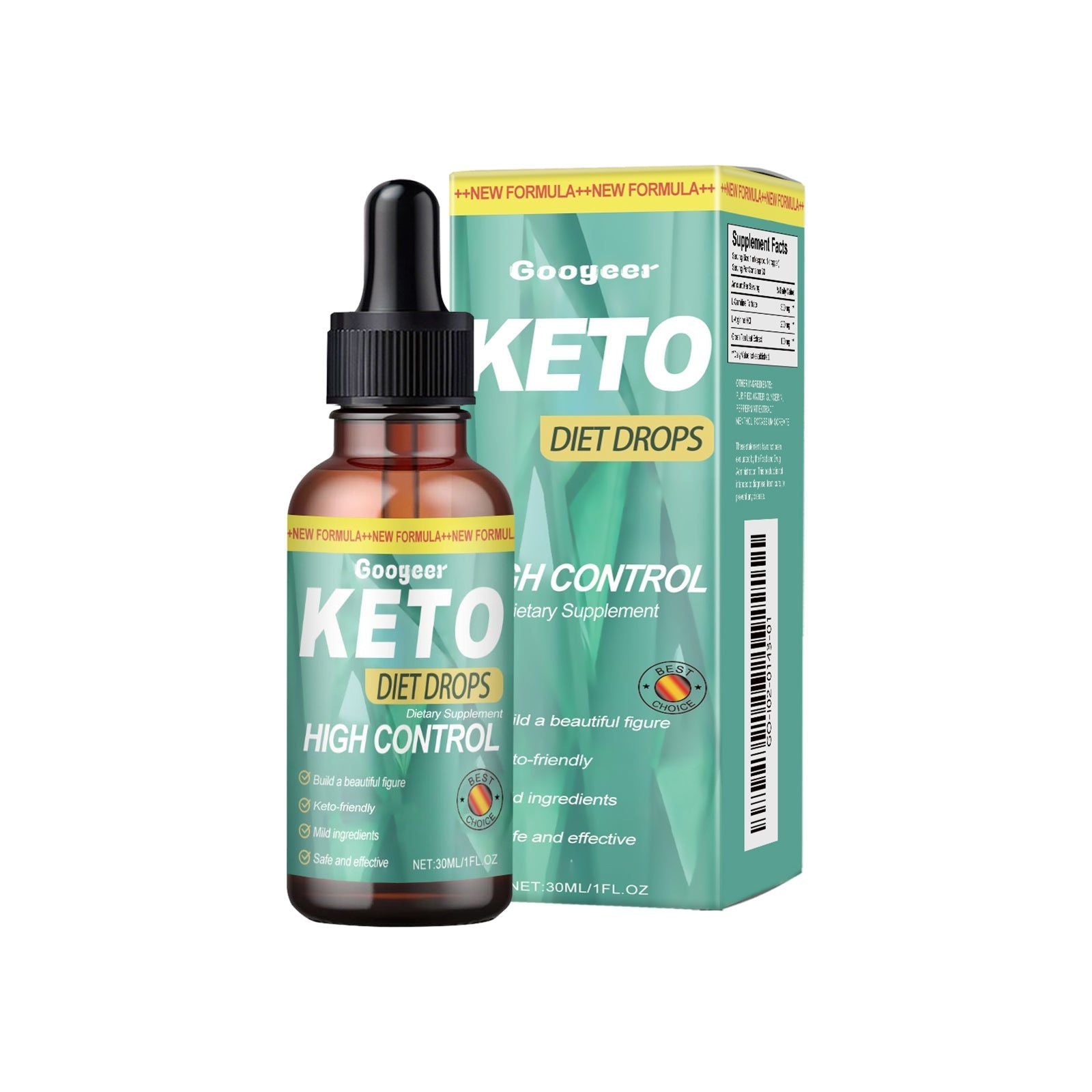 Body Care Diet Drops, Boost Energy, Keto Friendly, No Sugar, Fast Results ,30ml