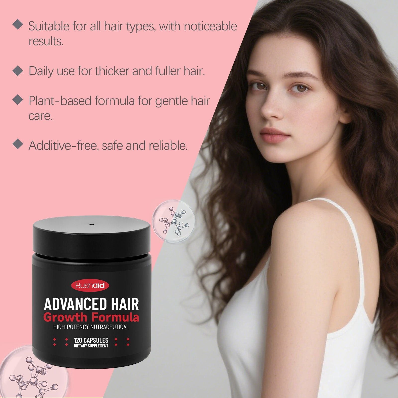 Boost Hair Care with Volume Support Capsules, Promote Strong Healthy Hair ,120 capsules