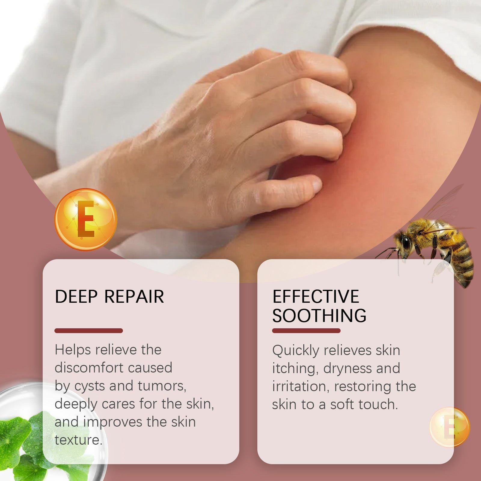Bee-Venom Skin Care Cream, Nourishing, Moisturizing, Repair, Anti-Discomfort ,30g