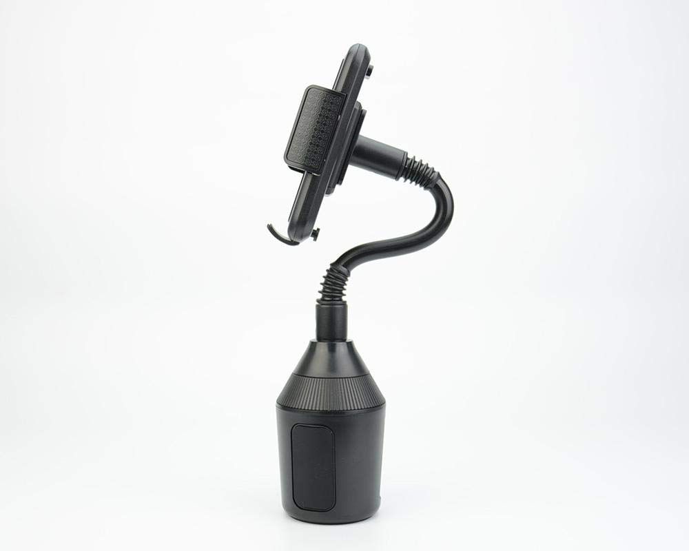 360 Degrees Adjustable Phone Mount Car Cup Holder Stand Cradle Phone Bracket With Smart Release Button