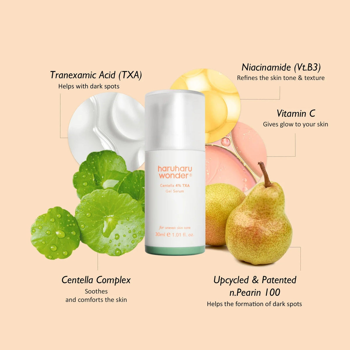Centella 4% TXA Gel Serum 30ml