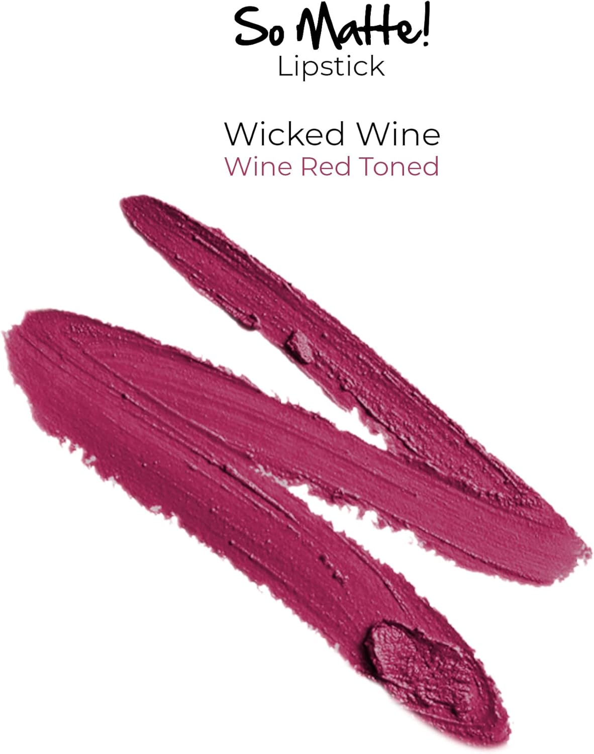 Nykaa So Matte! Lipstick  Wicked Wine 07