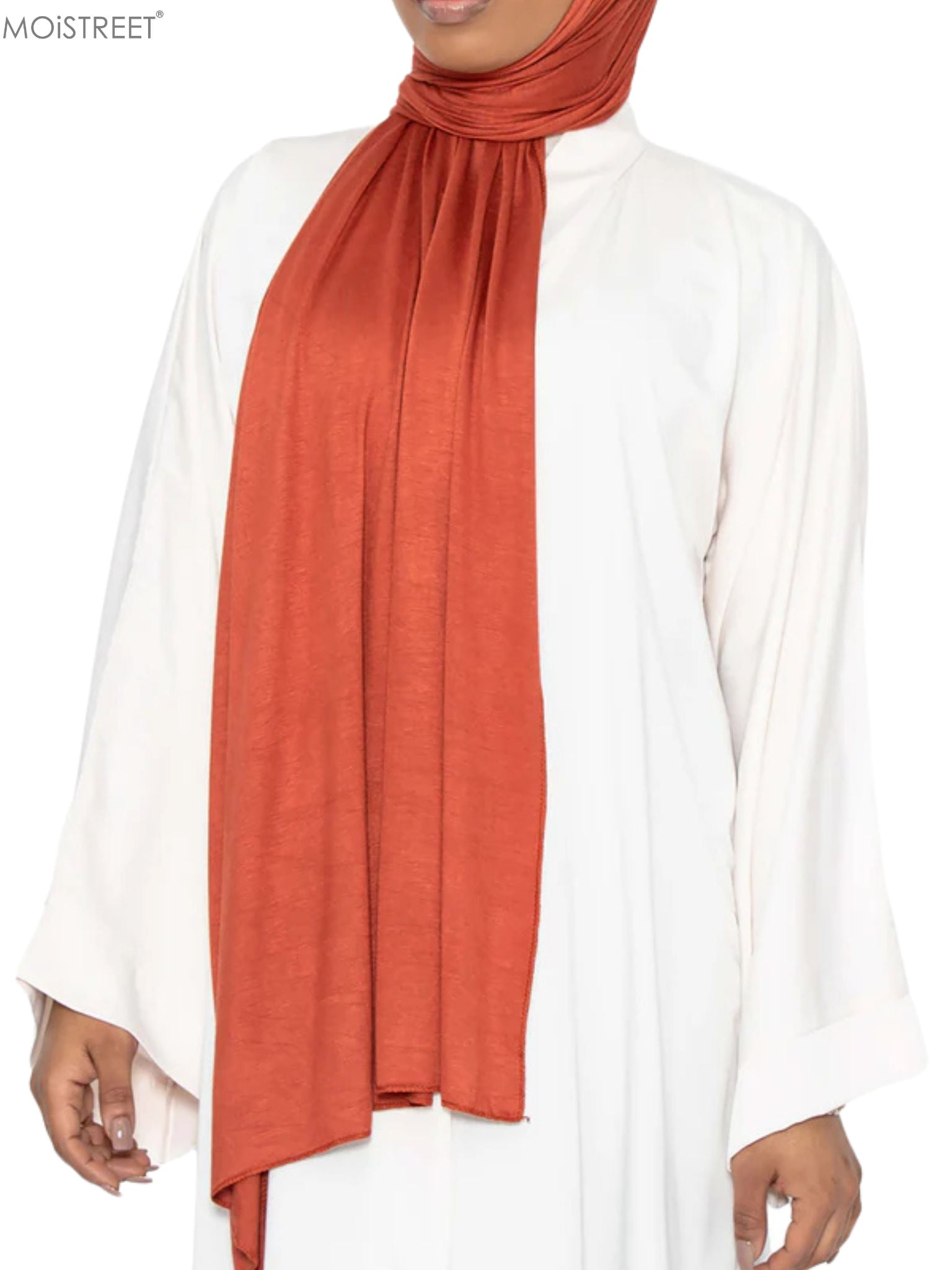 MOiSTREET Hijab Orange Jersey