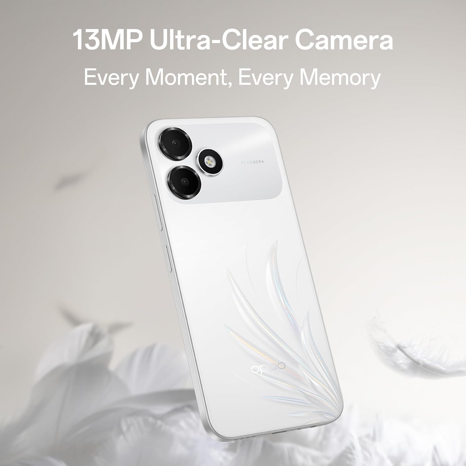 OPPO A6c 4G Smartphone, 4GB RAM, 128GB Storage, 7000mAh Long-Lasting Battery, 120Hz Ultra Bright