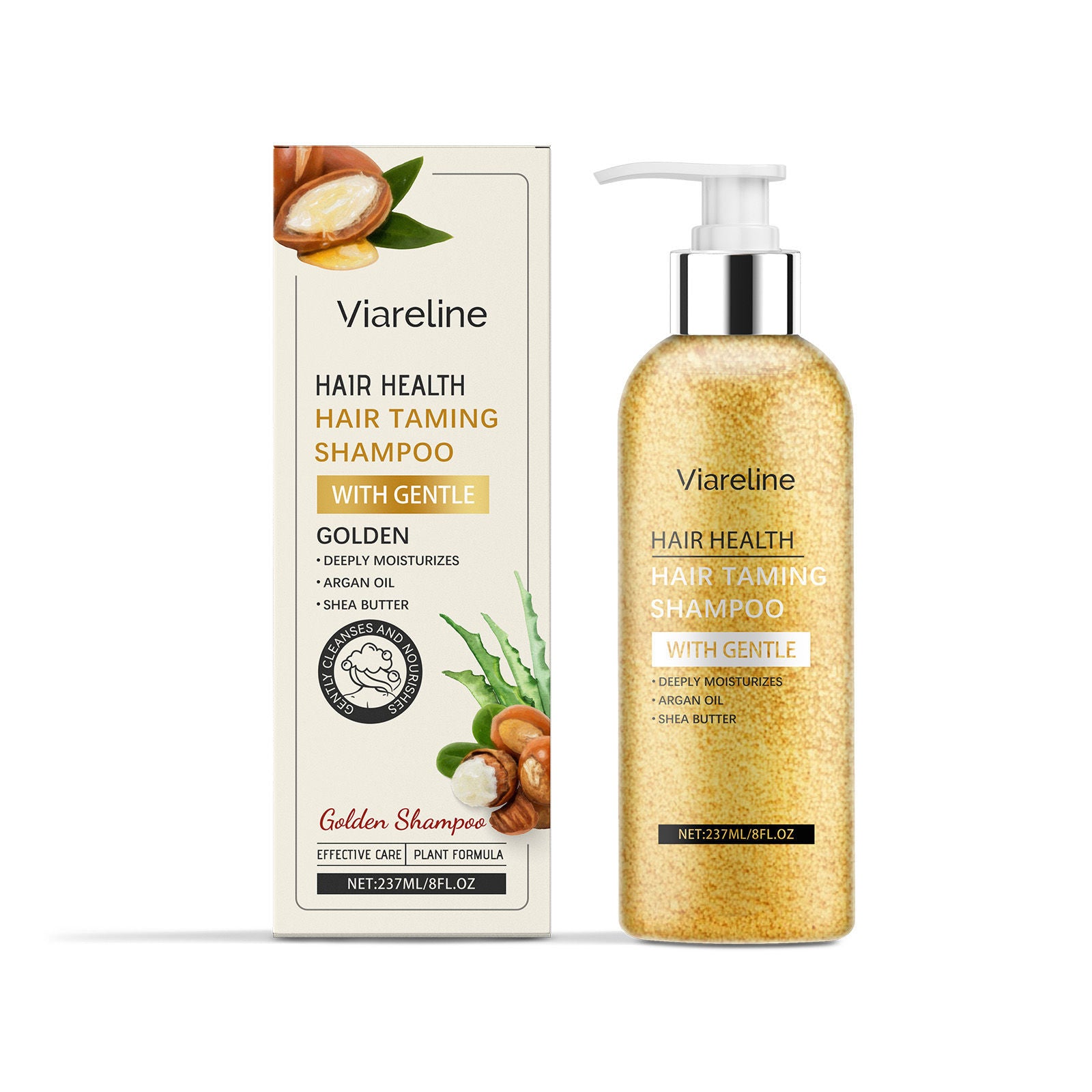 Argan Oil Shampoo, Hair Care for Moisturizing, Voluminous, Scalp Cleansing ,237ml