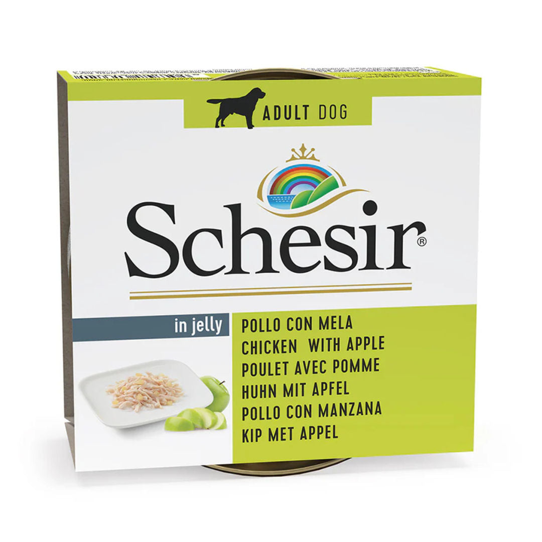 Schesir Chicken Fillets Wet Dog Food, 150g