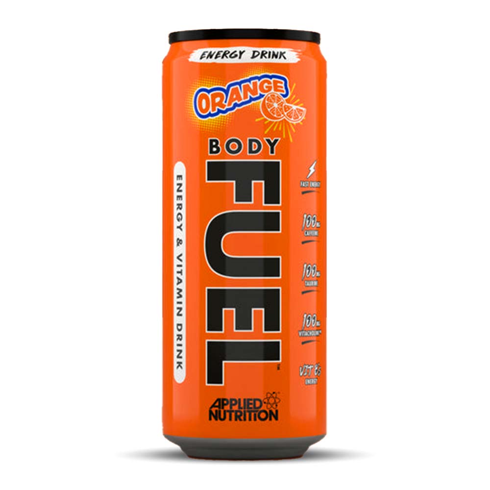 Applied Nutrition BodyFuel Energy Drink, 330ml, Zero Sugar Functional Energy with Vitamins, Nootropics & Amino Acids