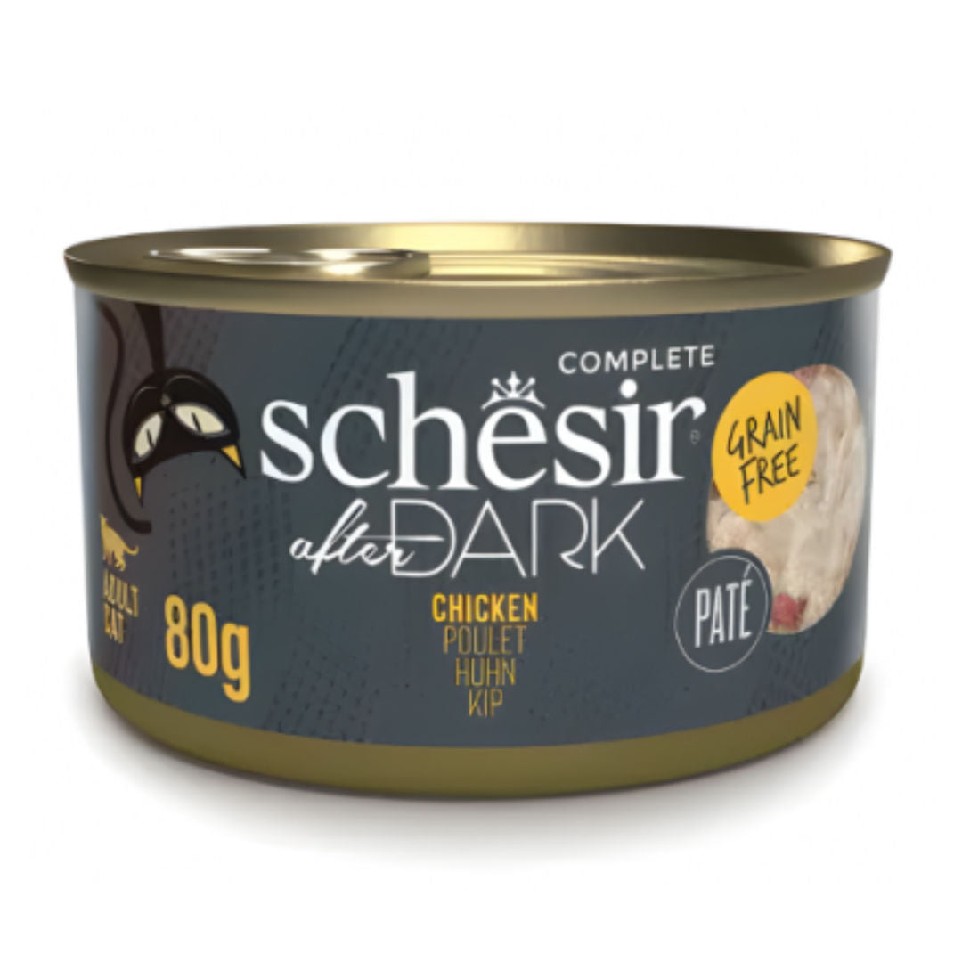 Schesir After Dark Pate For Adult Cat, 80gm