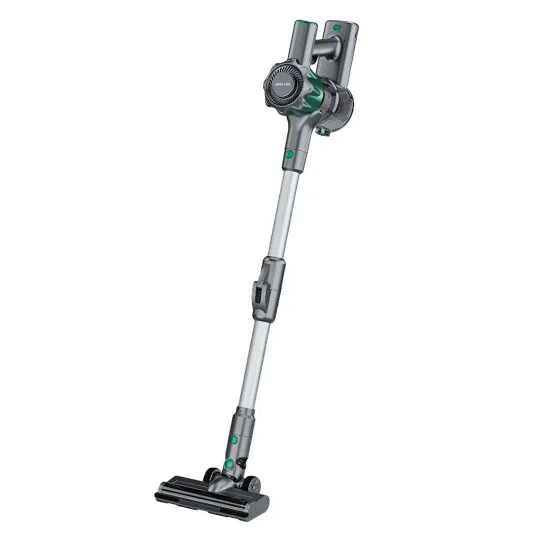 Green Lion Lite Cordless Vacuum Cleaner with 180° Foldable Tube, Gray