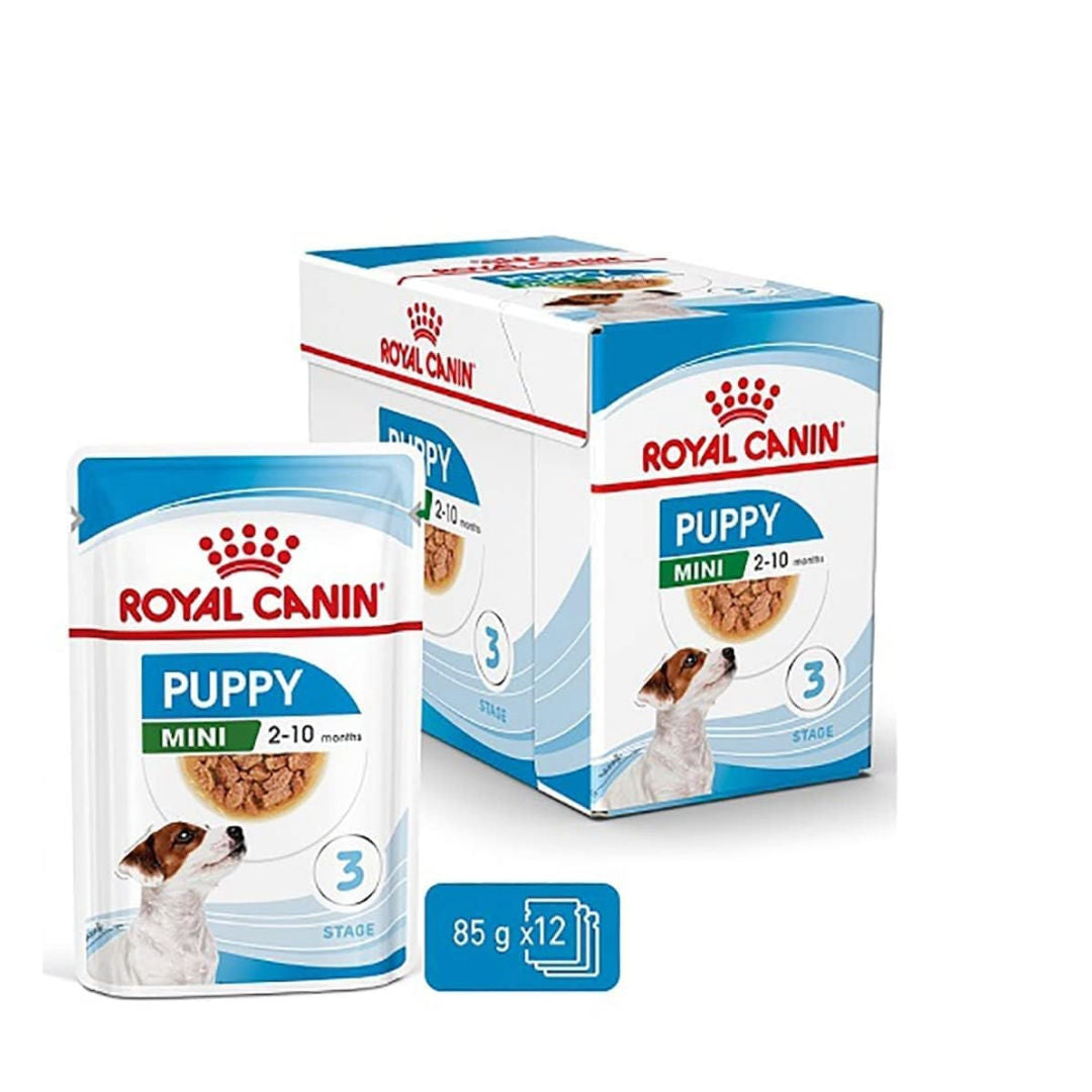 Royal Canin Mini Puppy Wet Dog Food In Gravy, 85gm, Pack of 12