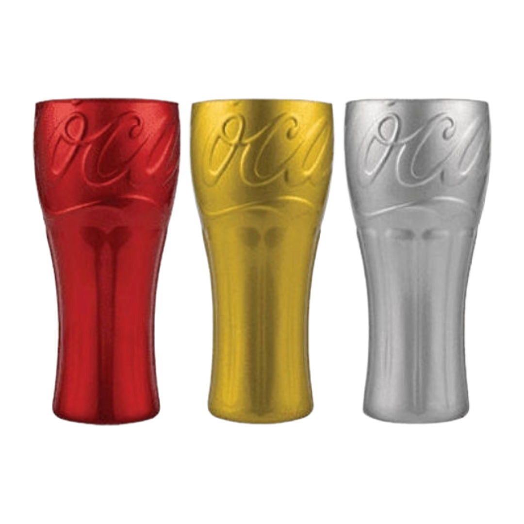 Pasabahce Coca-Cola Glass Set, Set of 3