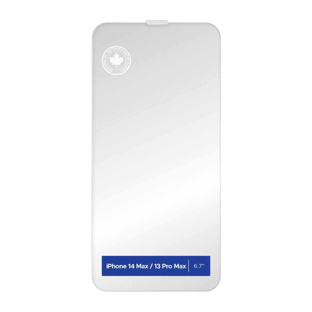 Levelo Anti-Static Clear Twice Tempered Screen Protector For iPhone 14 / 13 / 12/ 11 Pro / Pro Max, Twice Tempered Glass Material