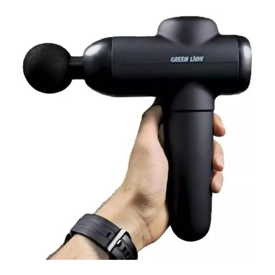 Green Lion Wave Massager Gun, Black