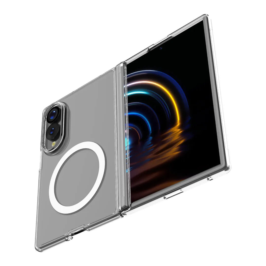 Blupebble Samsung Galaxy Fold 8 Hybrid Mag Case, Clear