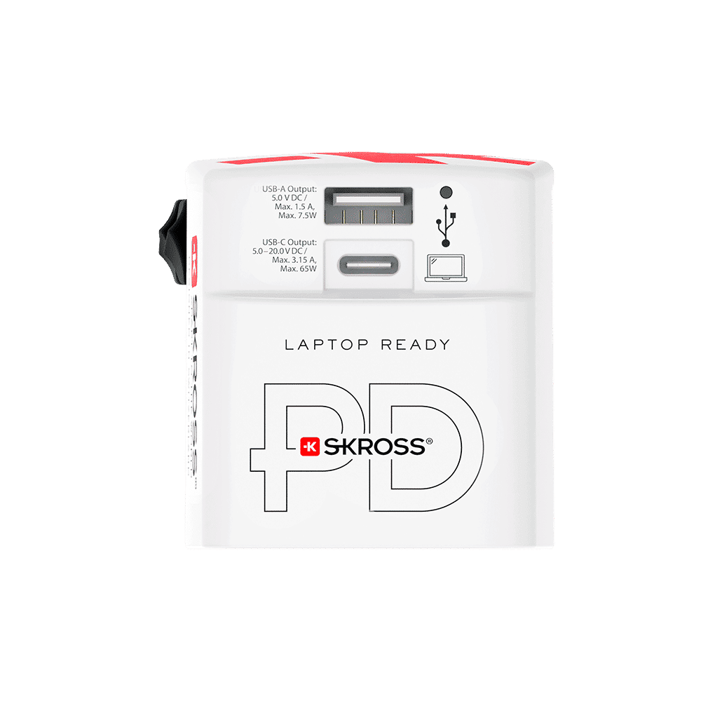 Skross 1302333 World Usb Charger Ac65Pd