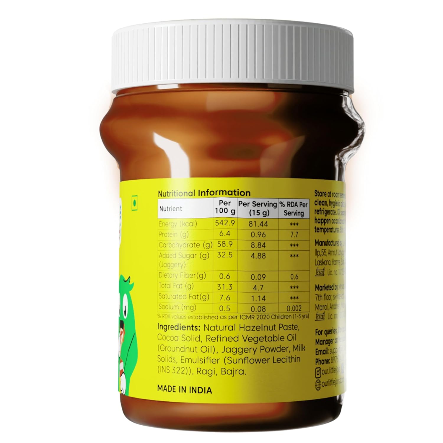 Little Joys Chocolate Hazelnut Spread 300g