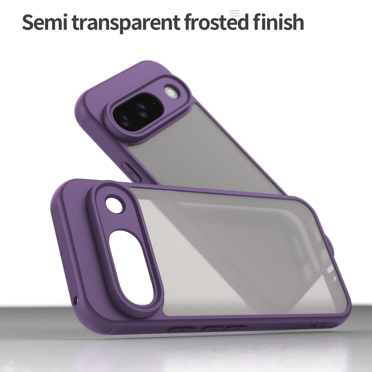 TPU Hybrid PC Frosted Phone Case For Google Pixel 9
