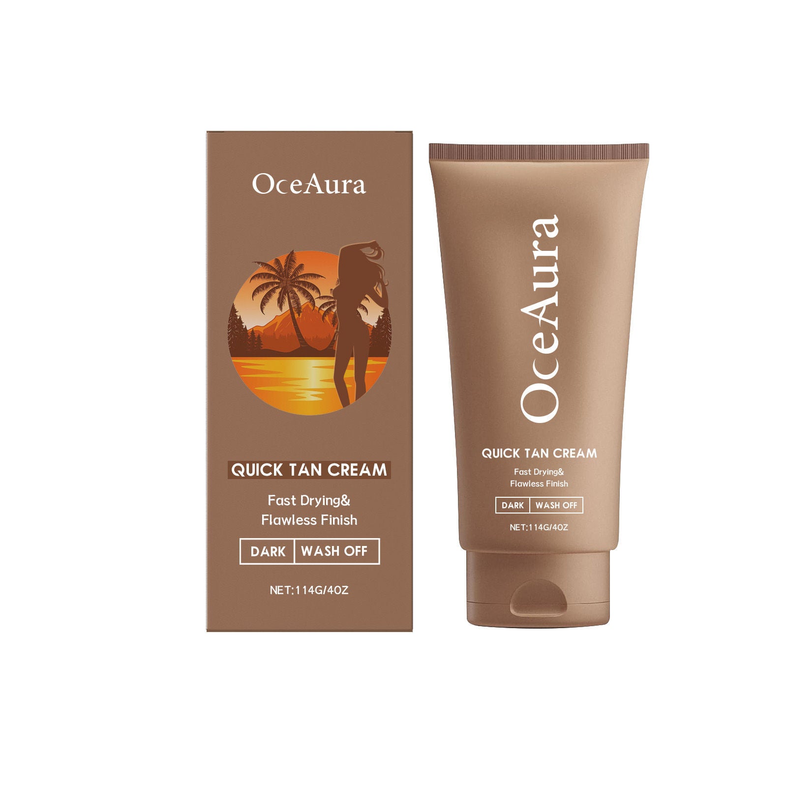 Blackening Cream for Darker Skin, Deep Moisturizing, Summer Outdoor Glow ,114g