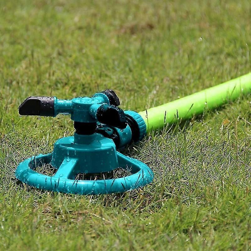 Garden Sprinkler Tomatic 360 Degree Rotation Plastic Easy Hose Connection Watering Sprayer For Home
