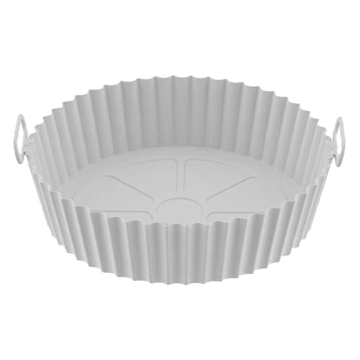 2Pcs Silicone Air Fryer Liner Reusable Air Fryer Basket 7.5 Inch Baking Tray